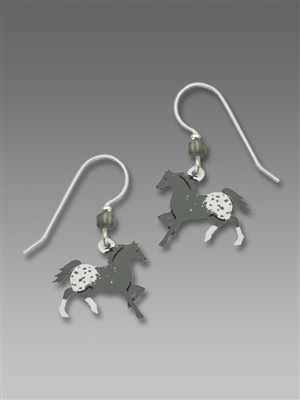 Sienna Sky Earrings-Appaloosa Horse