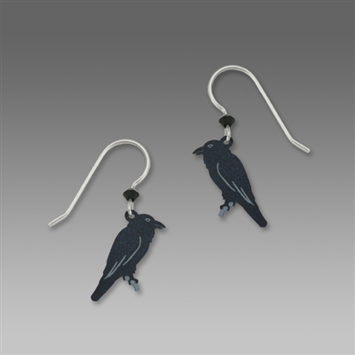 Sienna Sky Earrings-Black Raven