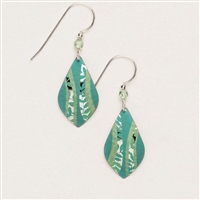 Holly Yashi Earrings - Riverwind- Tidal Teal