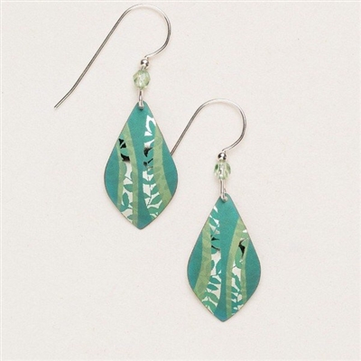 Holly Yashi Earrings - Riverwind- Tidal Teal