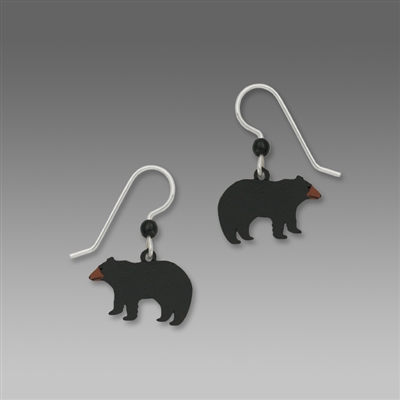 Sienna Sky Earrings-Black Bear