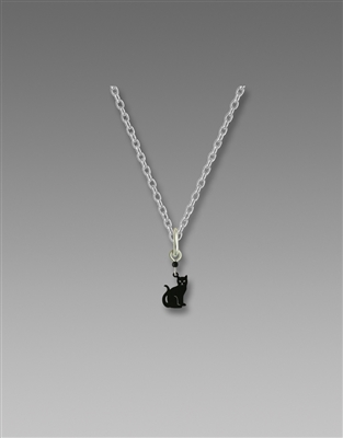 Sienna Sky Necklace- Black Cat