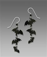 Sienna Sky Earring-Cascading Halloween Bat