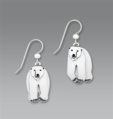 Sienna Sky Earrings-3-part Polar Bear