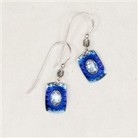 Holly Yashi Earrings- Shoreline- Denim Blue