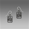 Sienna Sky Earrings-Black Treble Clef