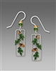Sienna Sky Earrings-Oak Leaves with Acorns Panel