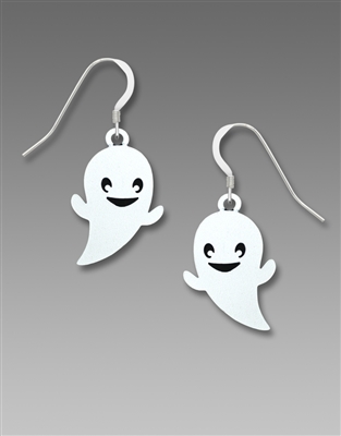 Sienna Sky Earring-White Happy Ghost