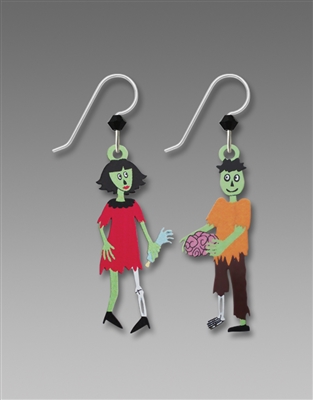 Sienna Sky Earrings - Zombies