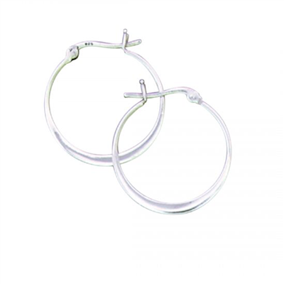 Sterling Silver Hoops