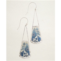 Holly Yashi Earrings- Jardin Party- Blue Mist