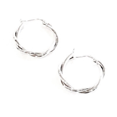 Sterling Silver Hoop Earrings