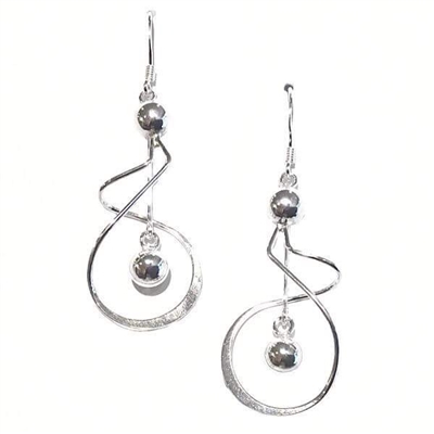 Sterling Silver Dangle Earrings