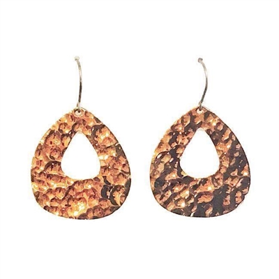 Copper Dangle Earrings