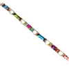 Firefly Dainty Bar Bracelet- Multi Color
