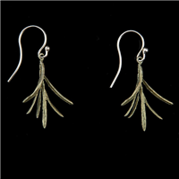 Rosemary Leaf Dangle Earrings