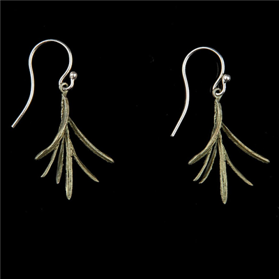 Rosemary Leaf Dangle Earrings