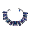 Firefly Geometric Bracelet-Bermuda Blue