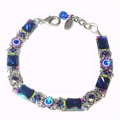 Firefly Bracelet- Mosaic Mirror- Bermuda Blue