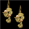 Water Lily Dangle Earrings