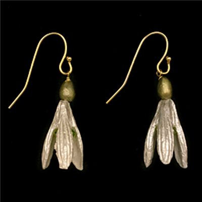 Snowdrops Wire Earrings