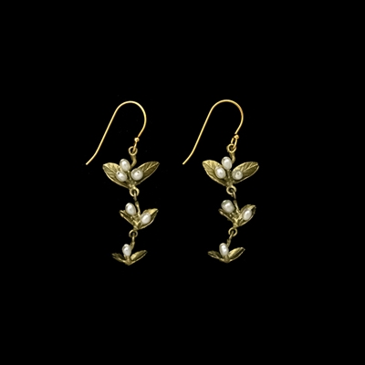 Spring Vine Wire Earrings