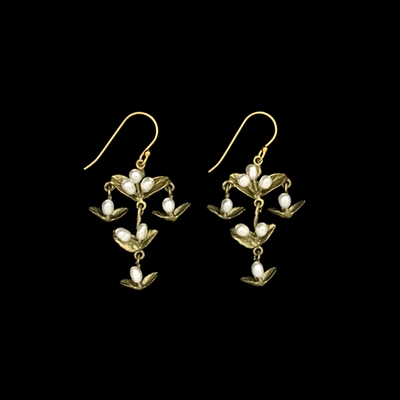 Spring Vine Chandelier Earrings