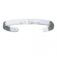 Hammered Sterling Silver Cuff Bracelet