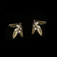 Flowering Myrtle Post Earrings Flowering Myrtle Post Earrings