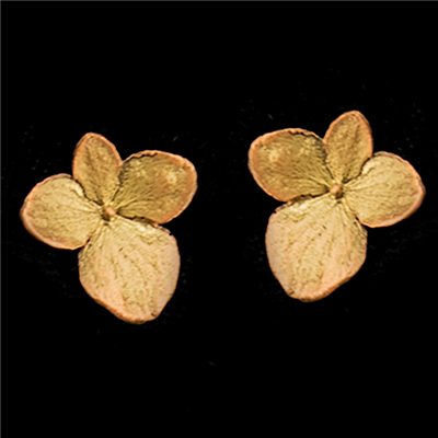 Hydrangea Petal Post Earrings