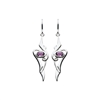 Heritage Haether Art Nouveau Amethyst Drop Earrings