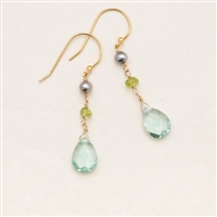 Holly Yashi Drop Earrings-Astoria-Seashore