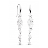 Sterling Silver Dangle Earrings "Stargazer Galaxyâ€
