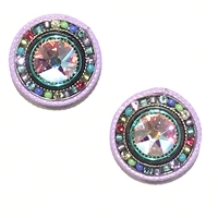 Firefly Post Earrings- La Dolce Vita Round - Soft Palette