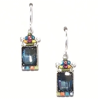 Firefly Earrings-Mosaic Mirror-Multi Color