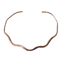 Copper Wavy Collar