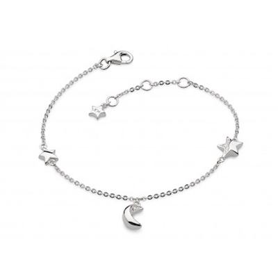 Sterling Silver Bracelet "Miniature Sparkle Twilightâ€