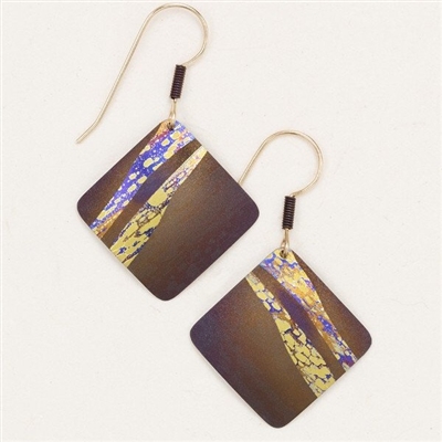 Holly Yashi Earrings- Seashore- Brown