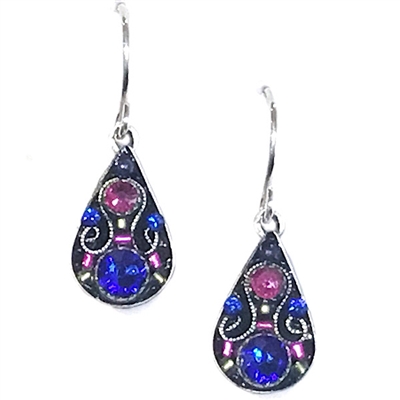 Firefly Earrings-Small Drop-Royal Blue