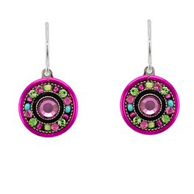 Firefly Earrings- PetiteLa Dolce Vita Round -Rose