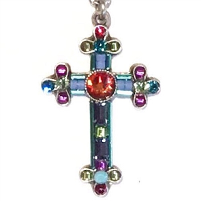 Firefly Inlay Cross- Multi Color