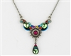 Firefly Necklace-Organic-Multi Color