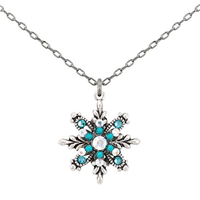 Firefly Pendant-Snowflake-Ice