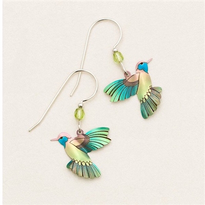 Holly Yashi Drop Earrings- Picaflor- Island Green