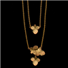 Hydrangea Double Layer Necklace