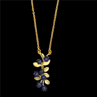 Wild Blueberry Pendant