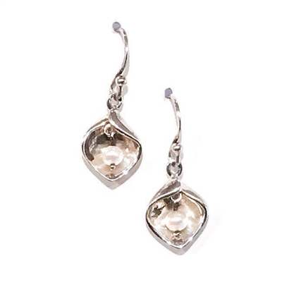 Sterling Silver Freshwater Pearl Earring