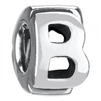 1/2 price- Chamilia Bead -Initial-B-Retired