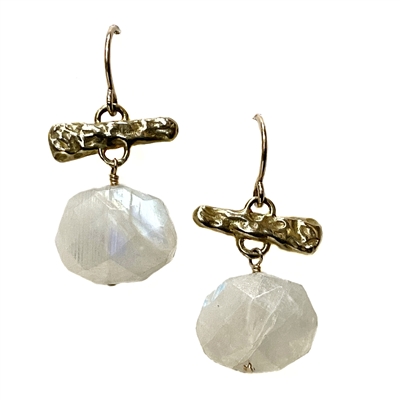 Moonstone Oval Drops