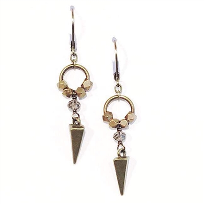 Smoky Quartz Dangle  Earrings